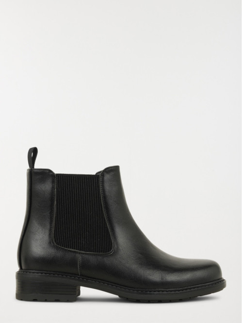 Bottines noires femme (36-41)