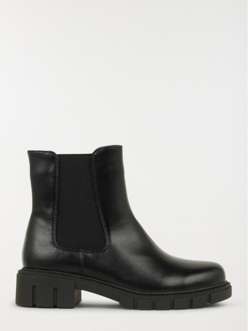 Bottines femme semelle épaisse (36-41)