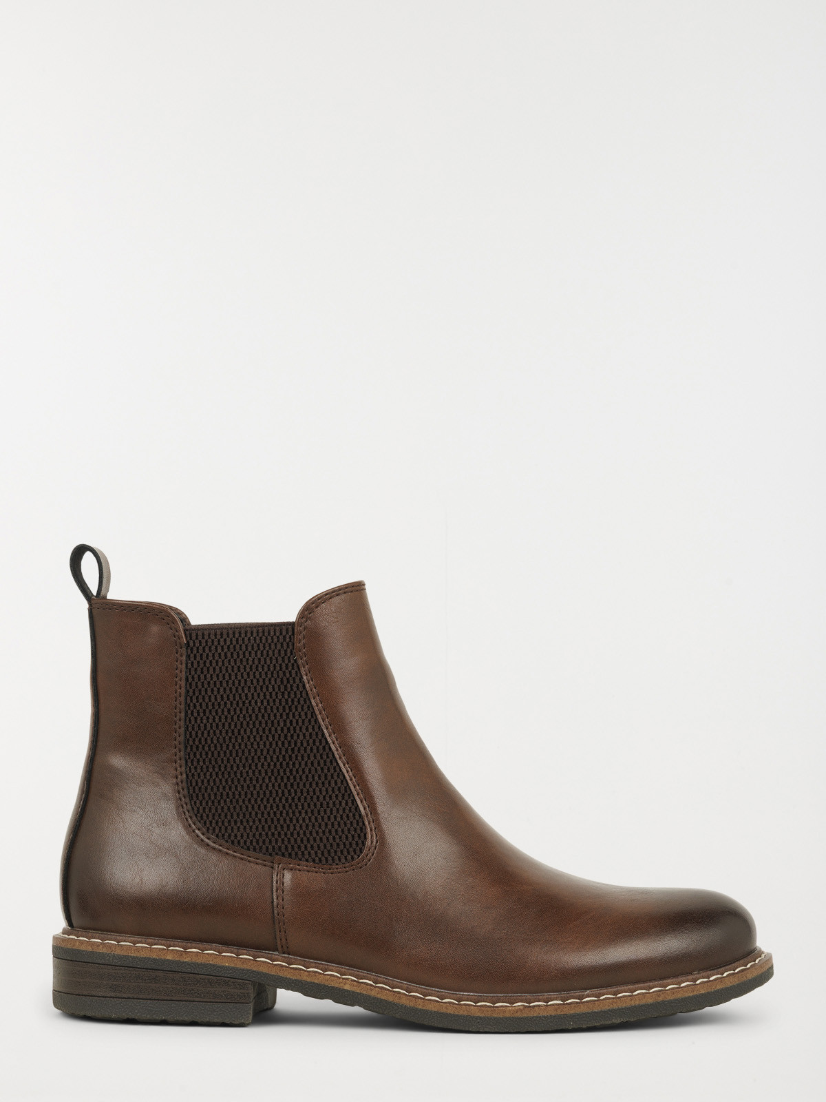 Bottines marrons plates femme (36-41)