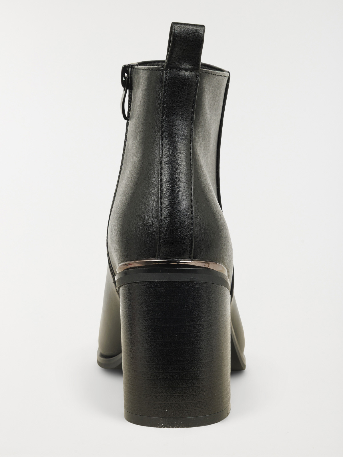 Bottines noires à talon femme (36-41) Bottines noires à talon femme (36-41)