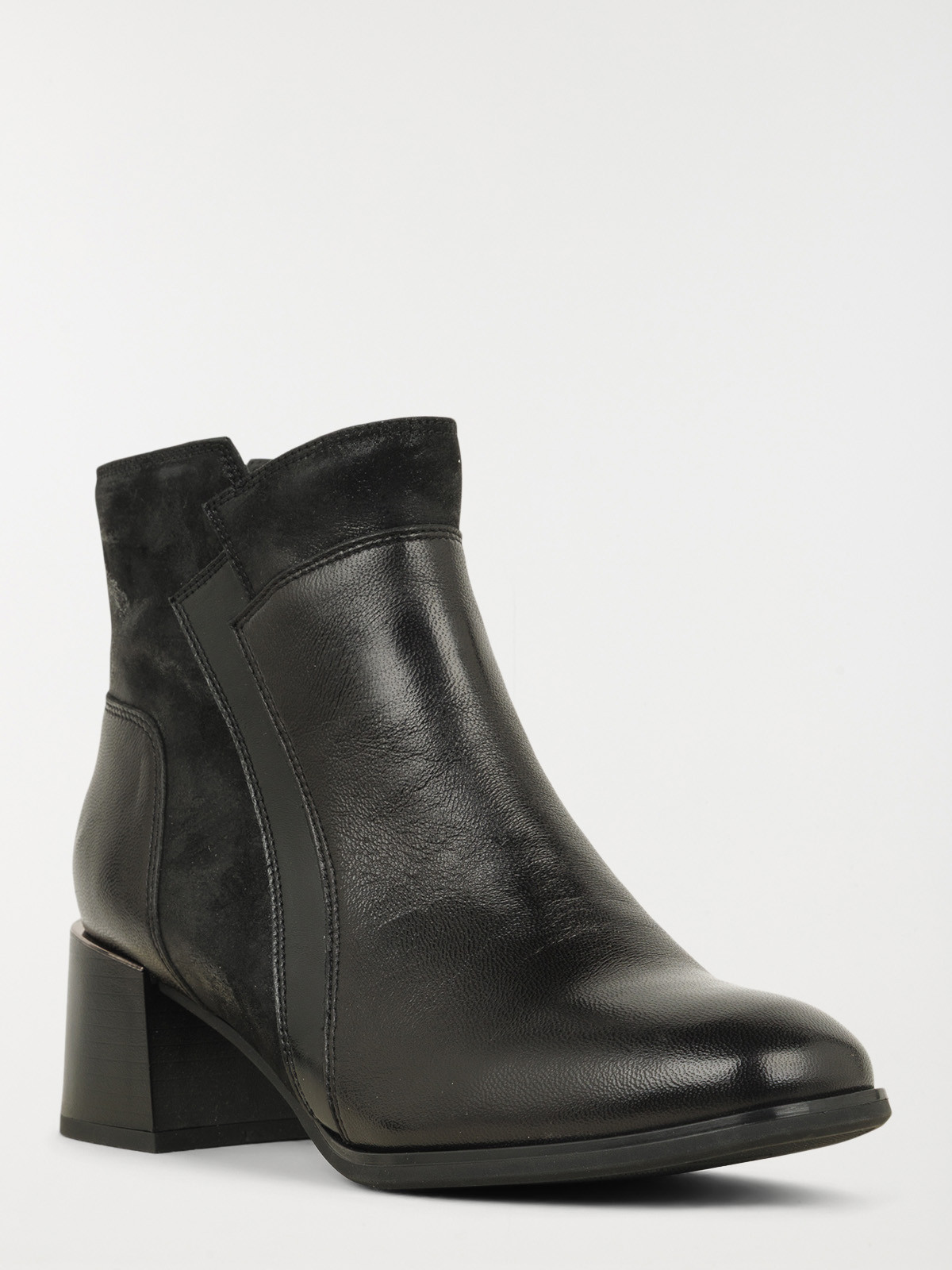 Bottines à talon noires femme (36-41)