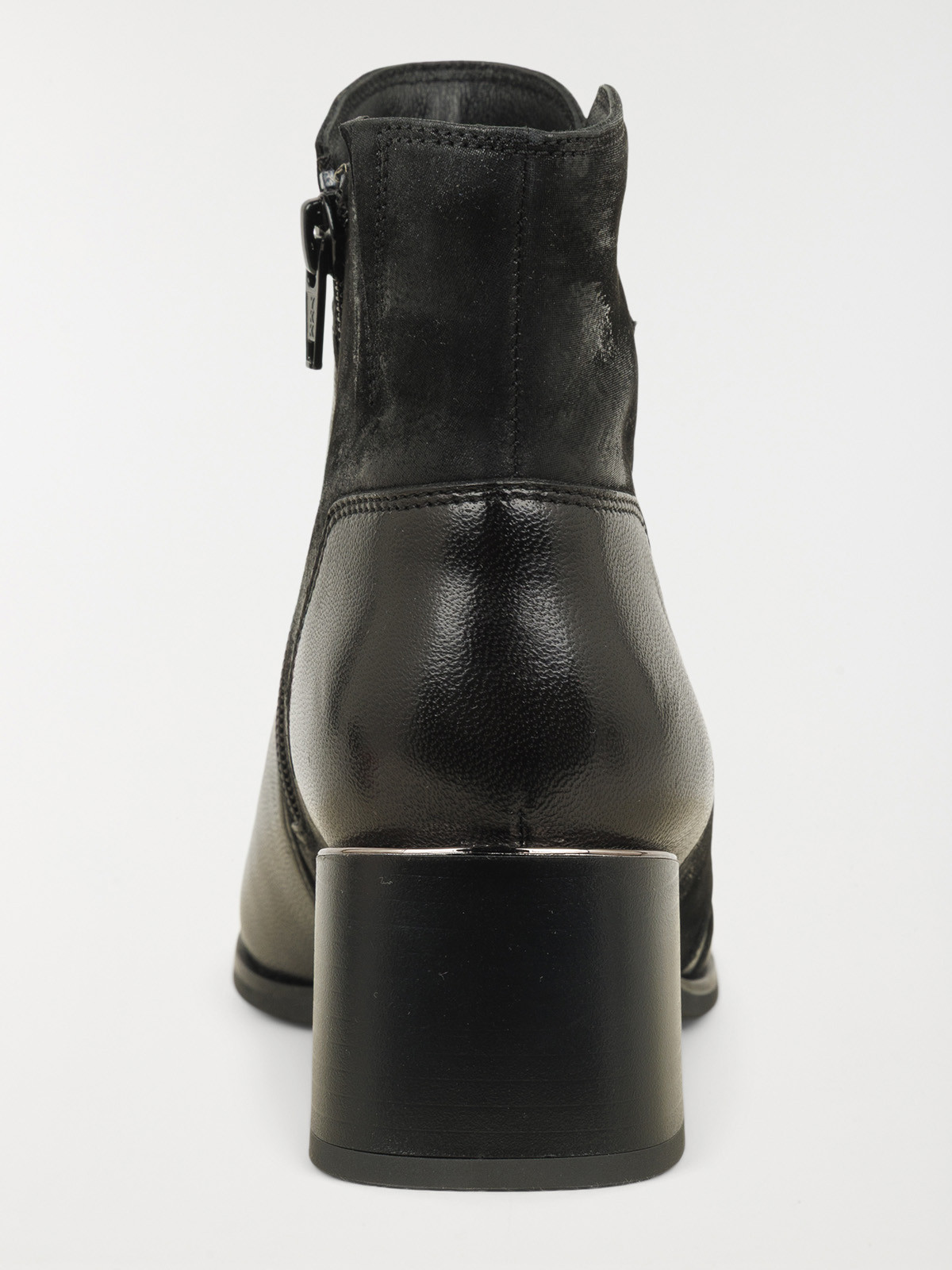 Bottines à talon noires femme (36-41)
