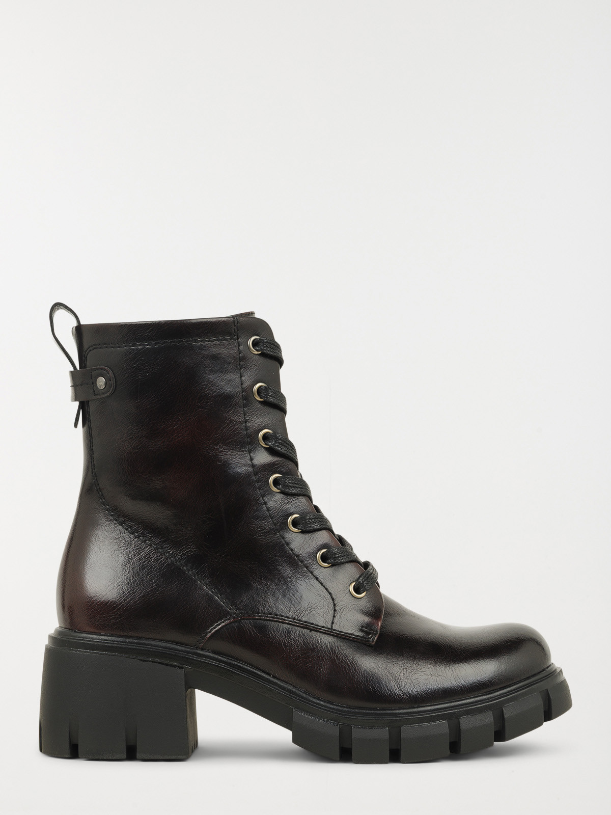 Bottines à talon bordeaux femme (36-41)