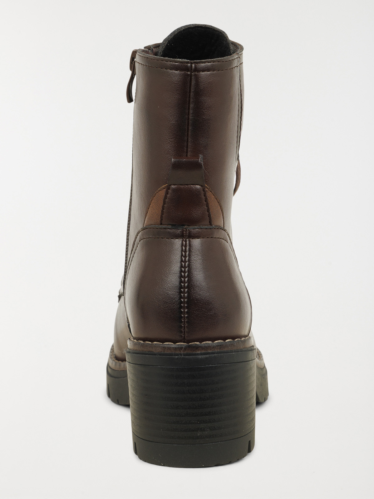 Boots à lacet bordeaux femme (36-41)