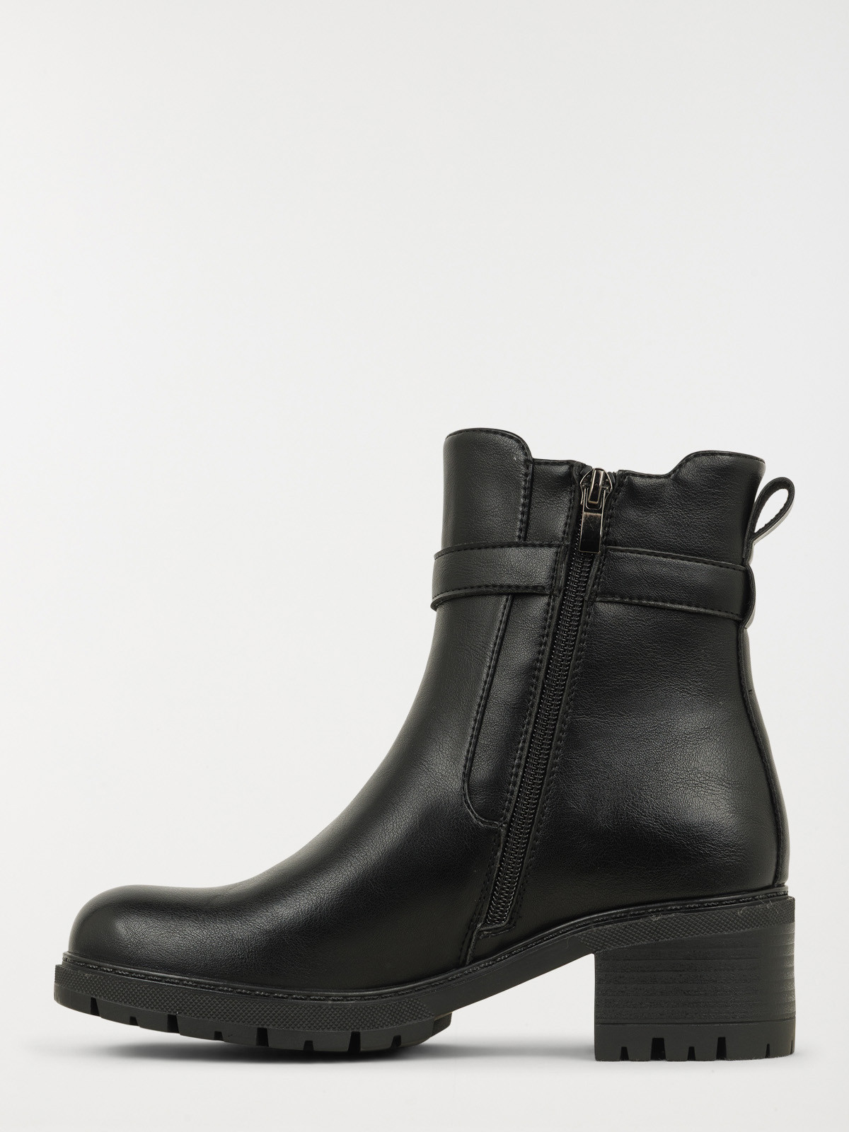 Bottines brides noires femme (36-41)