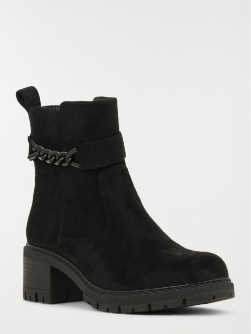 Bottines chaines noires...
