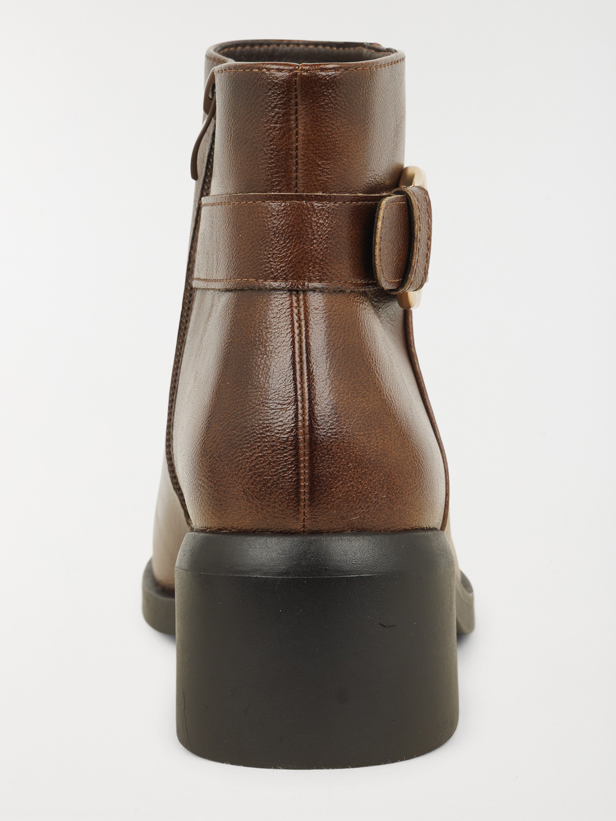 Bottines boucles marrons femme (36-41)