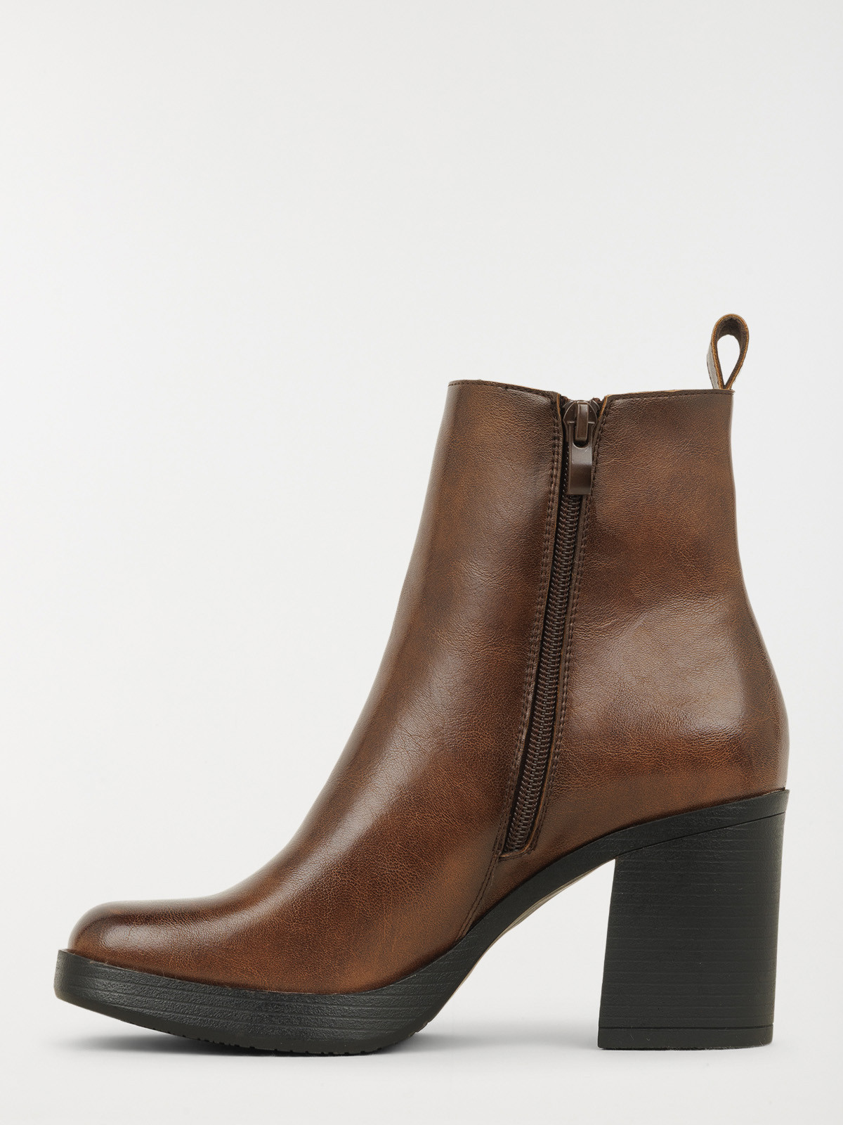 Bottine marron infinie femme (36-41)