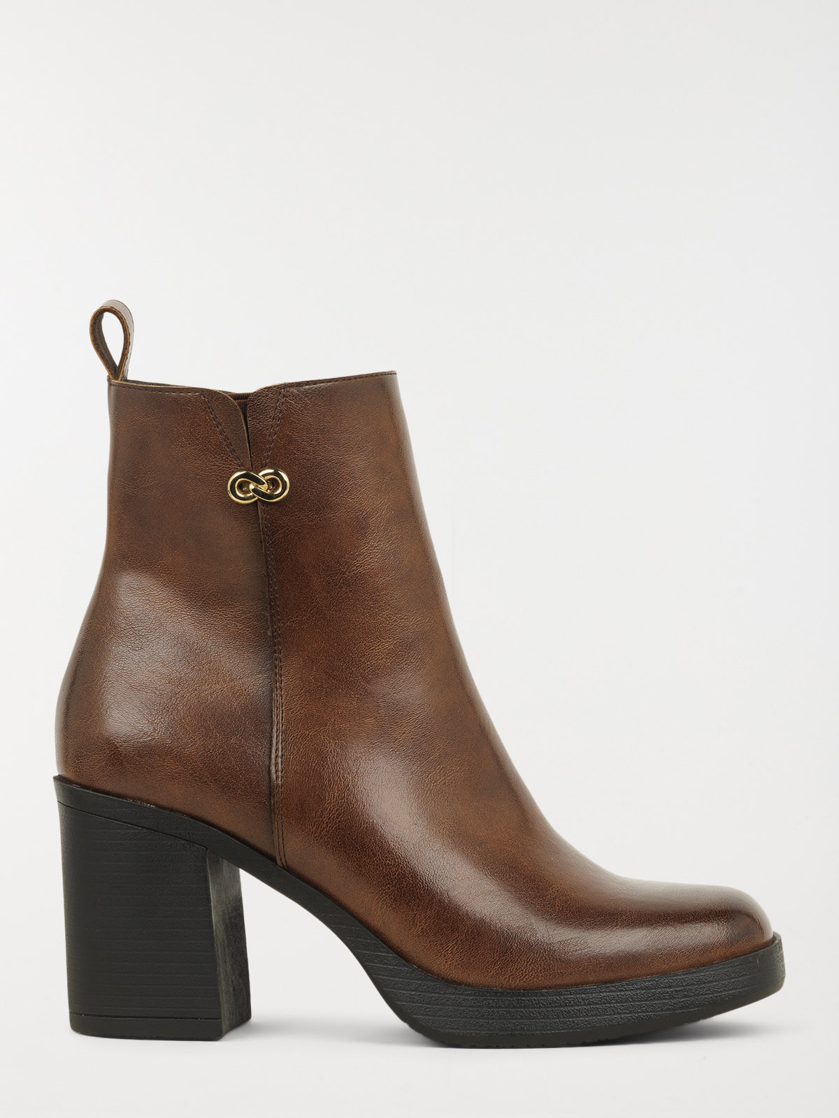 Bottine marron infinie femme (36-41)