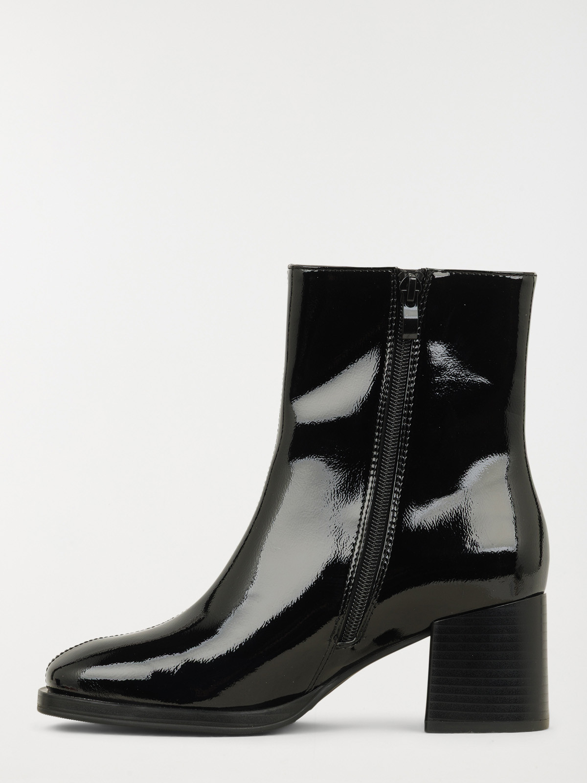 Bottines à talon vernies femme (36-41)