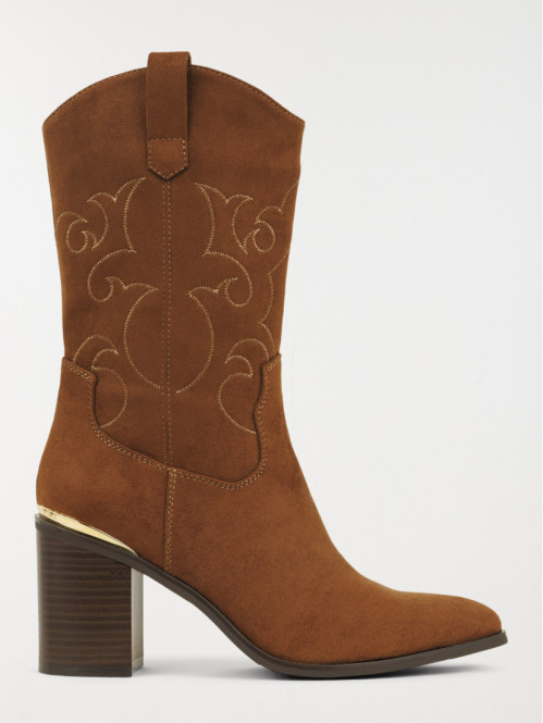 Bottines motif western femme (36-41)