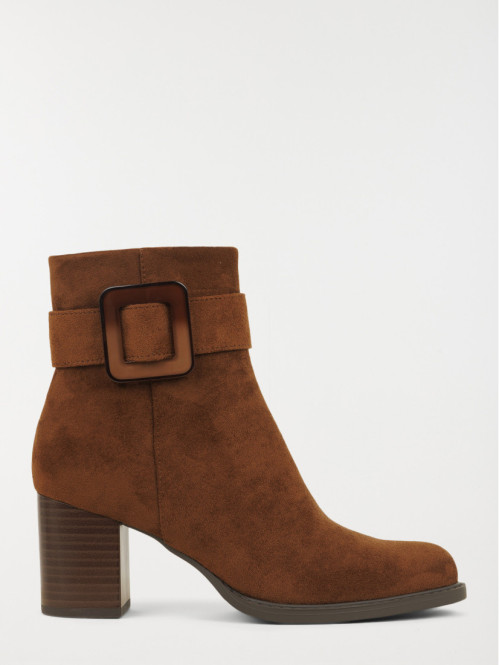 Bottines à talon bride femme (36-41)