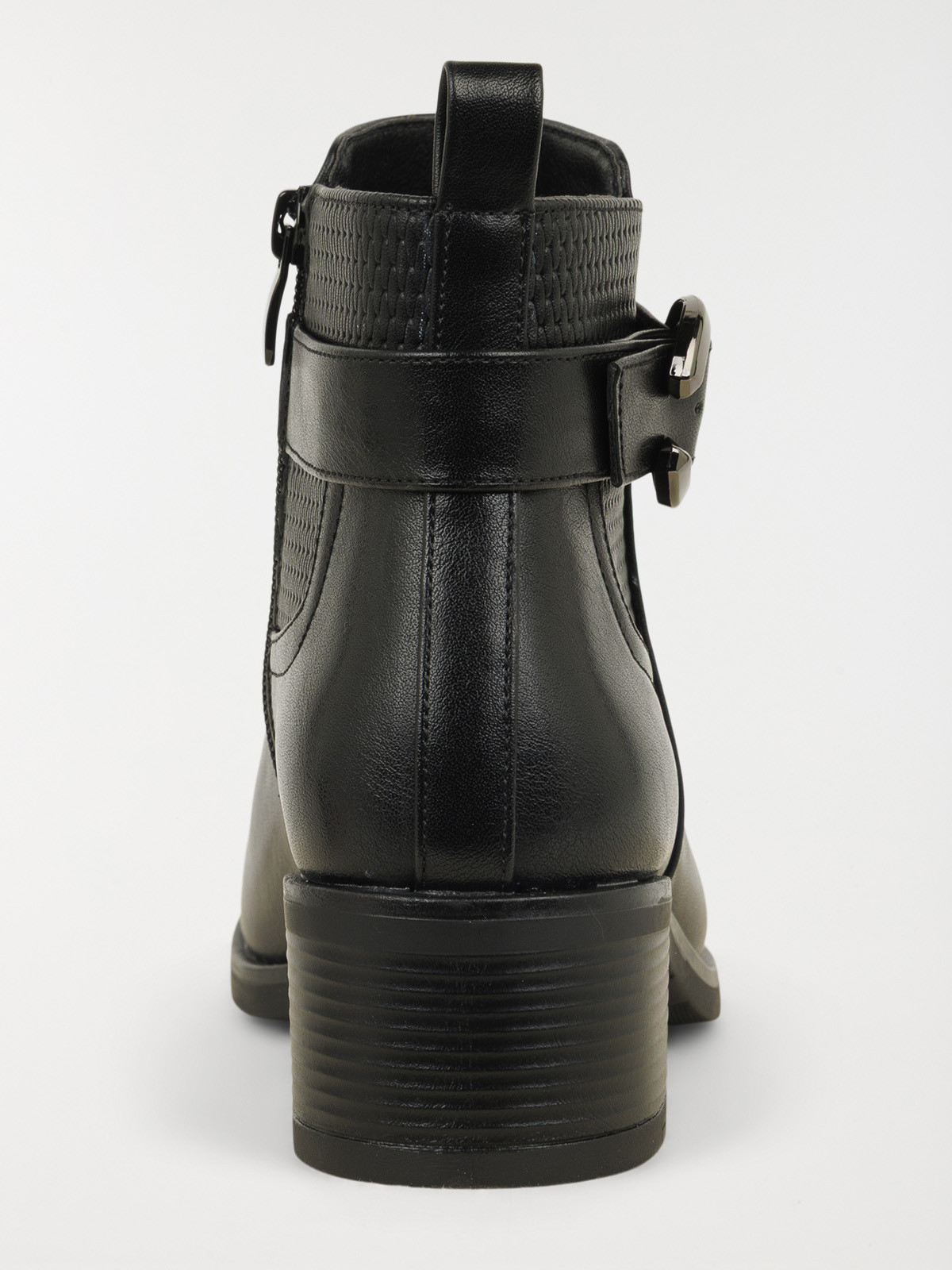 Bottines à talon noires femme (36-41) Bottines à talon noires femme (36-41)