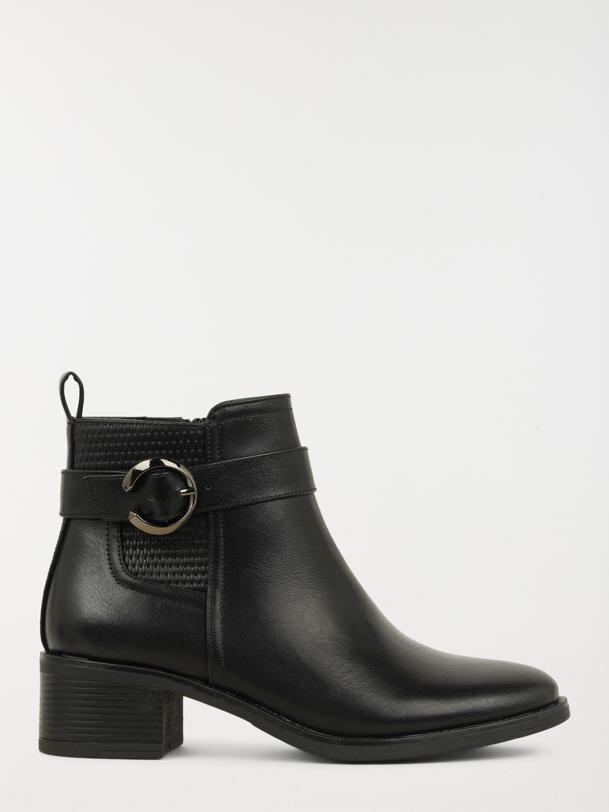 Bottines à talon noires femme (36-41)