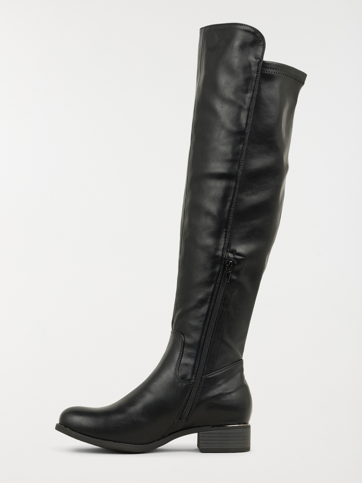 Bottes plates noires femme (36-41) Bottes plates noires femme (36-41)