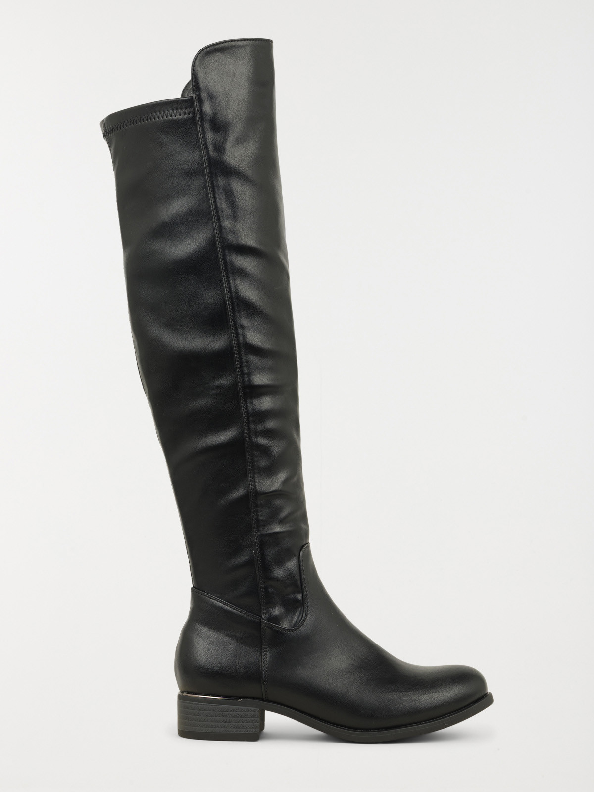 Bottes plates noires femme (36-41)