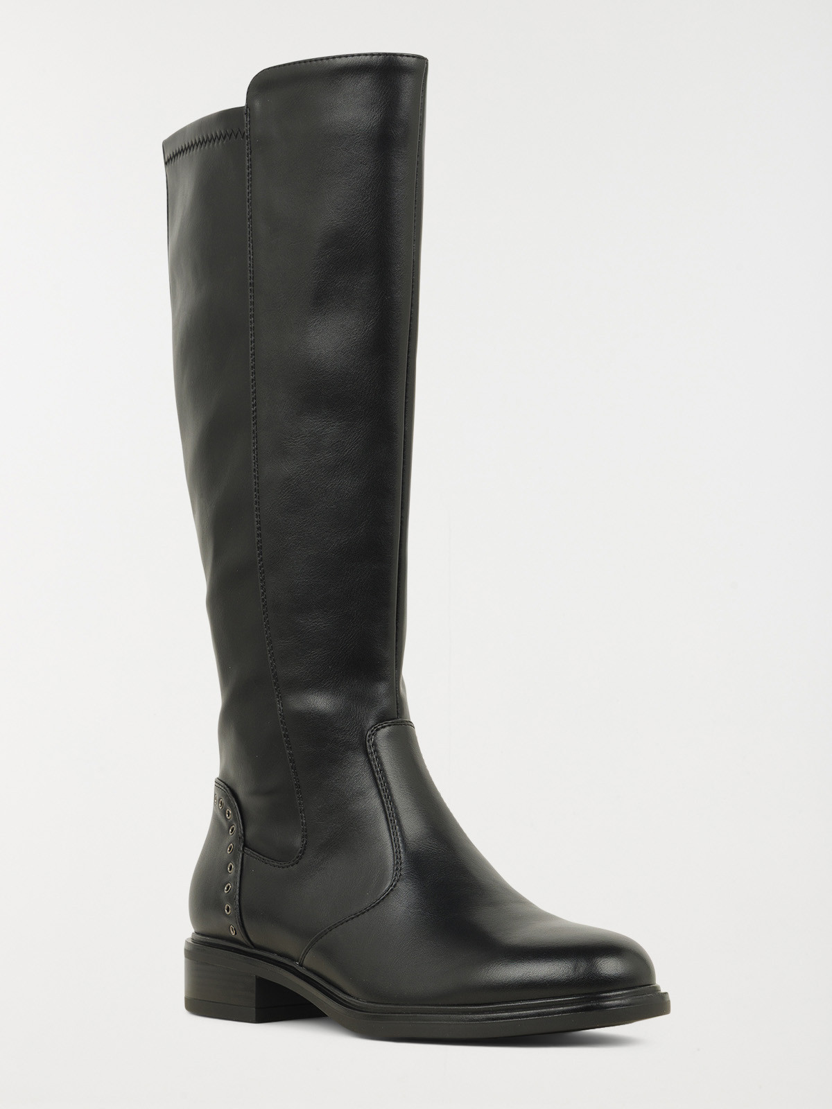 Bottes noires plates femme (36-41) Bottes noires plates femme (36-41)