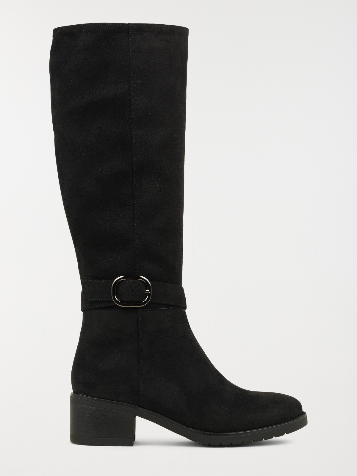 Bottes noires à talon haut femme (36-41)