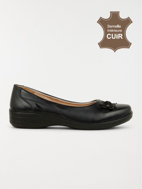 Ballerine confort fleur femme (36-41)