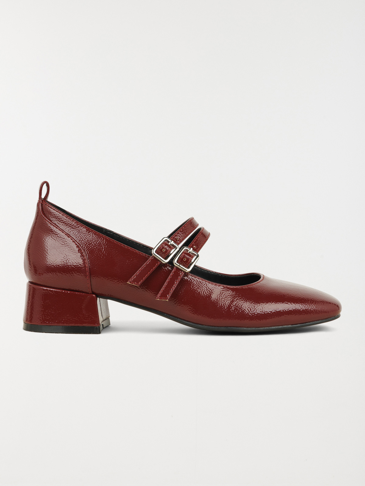 Escarpins bordeaux vernis femme (36-41)