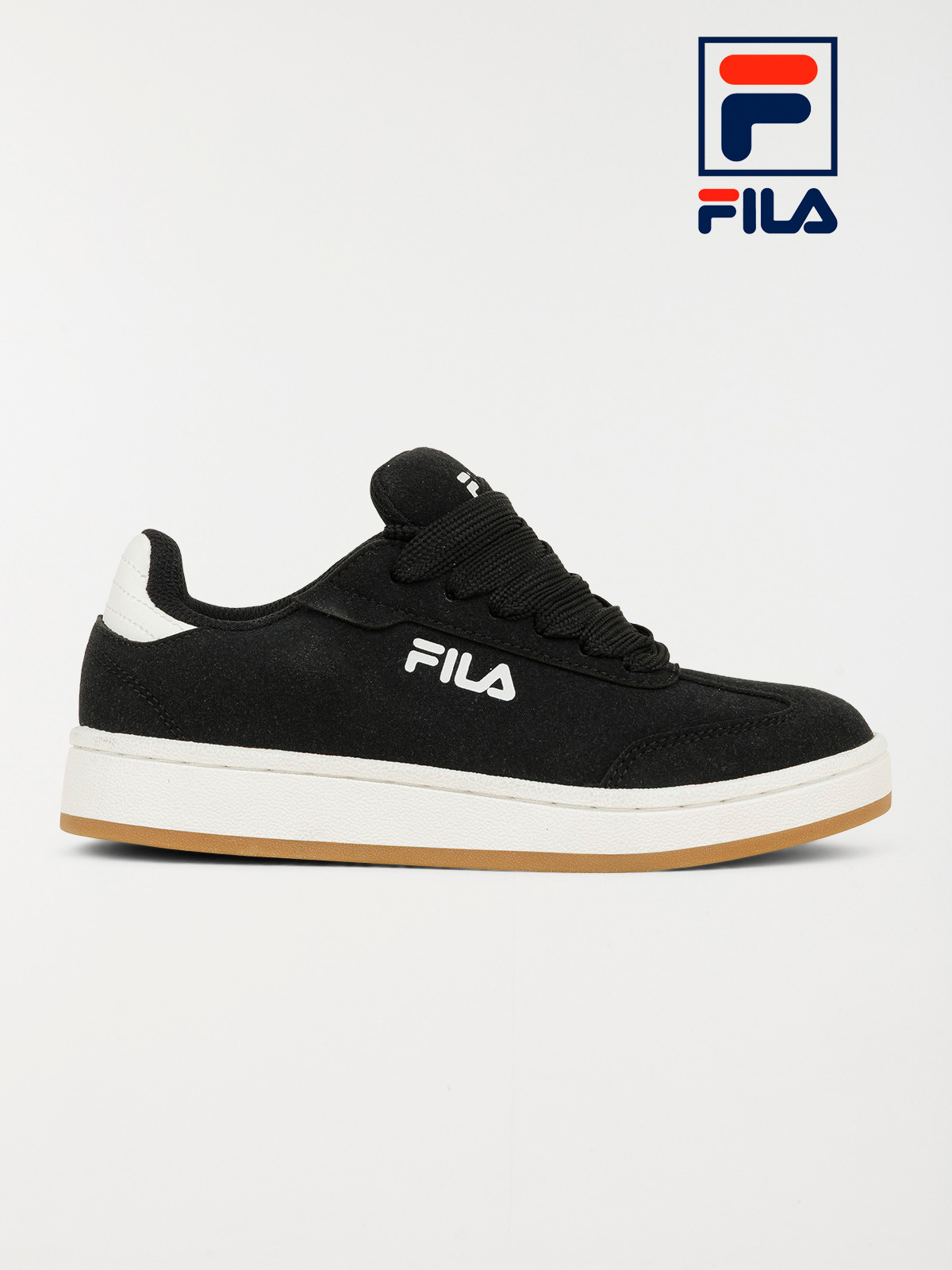 Baskets noires Fila garçon (31-39)