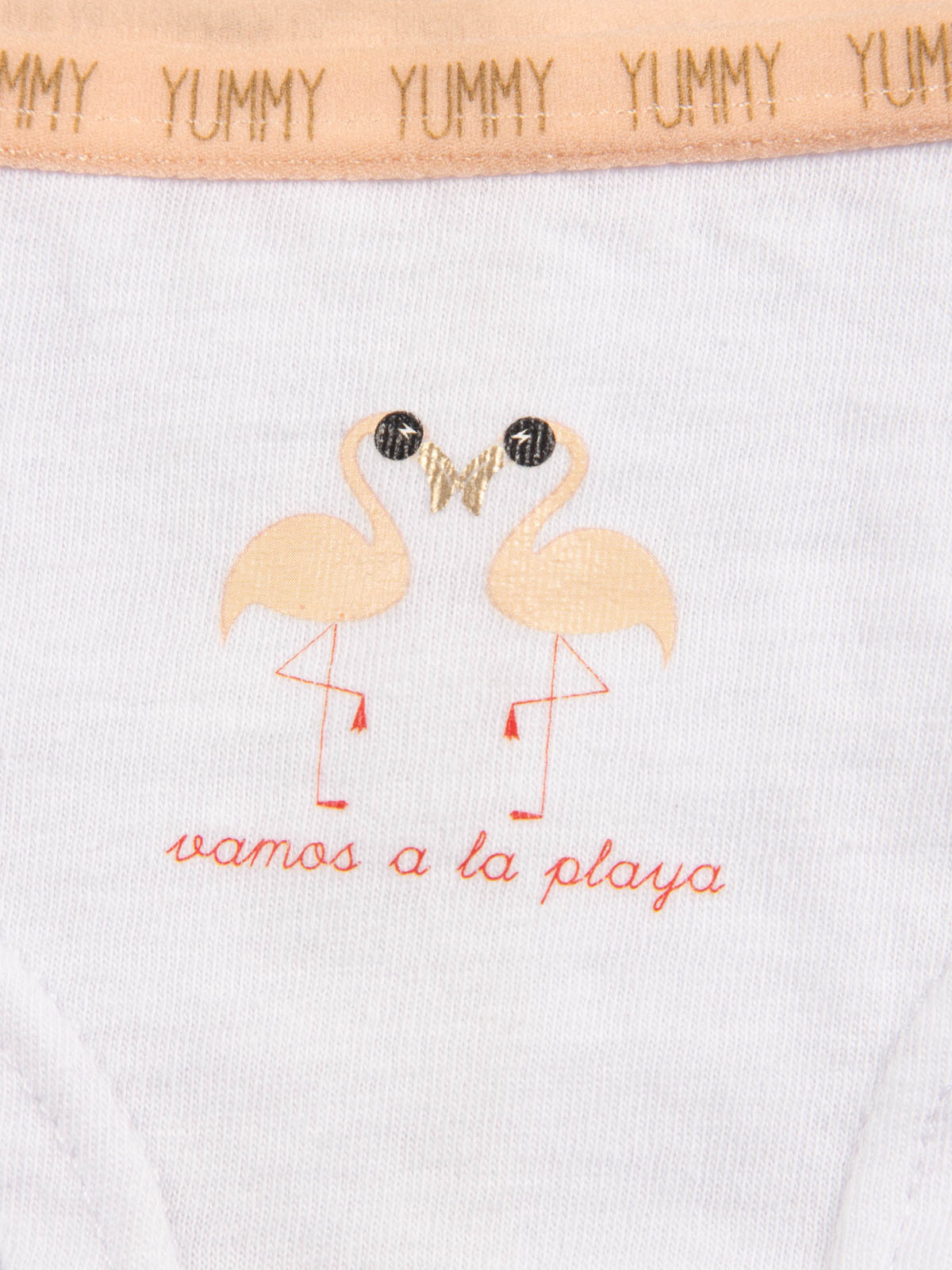 Lot de 3 shorties flamand rose fille