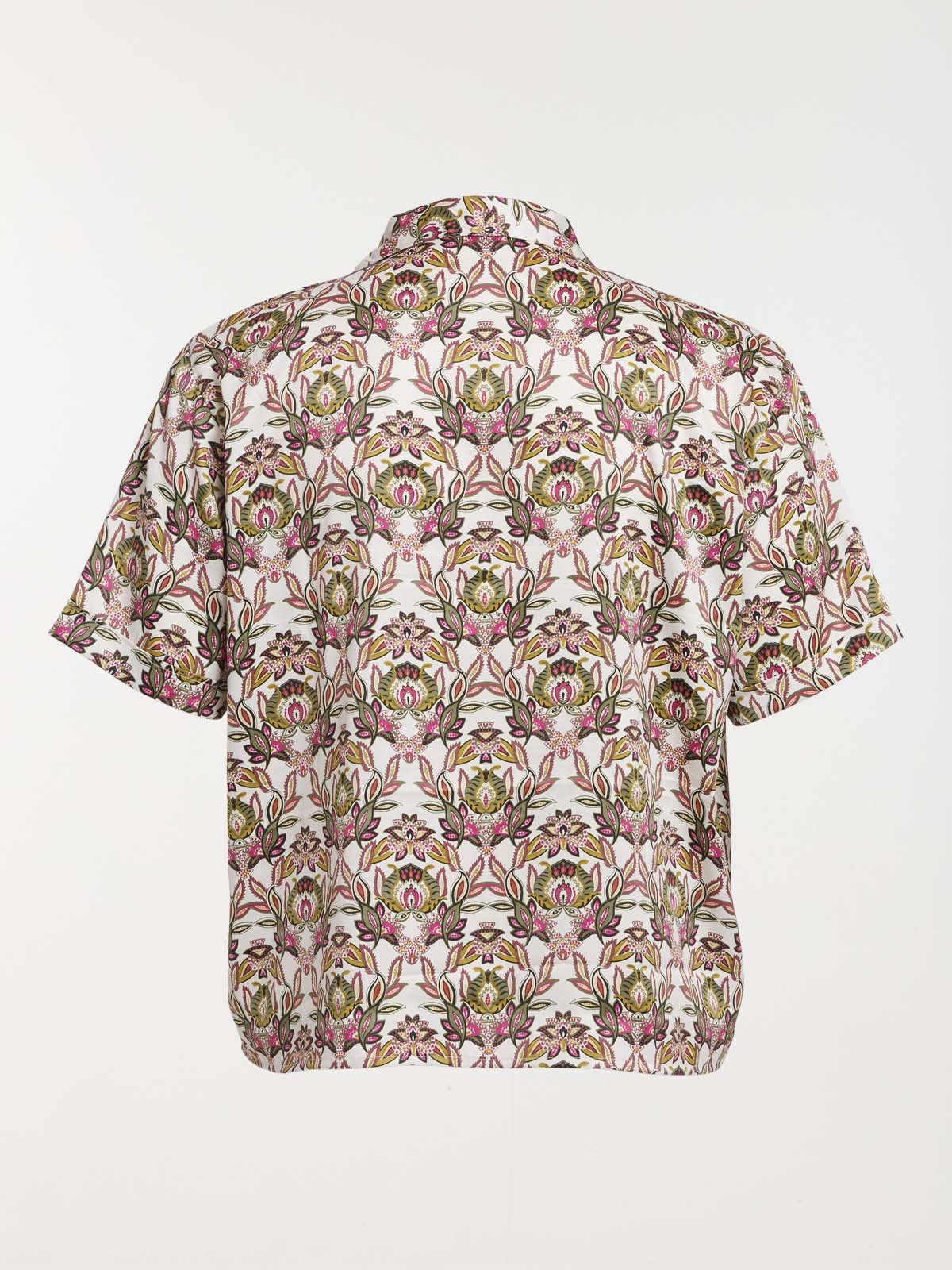 Chemise imprimée grande taille femme