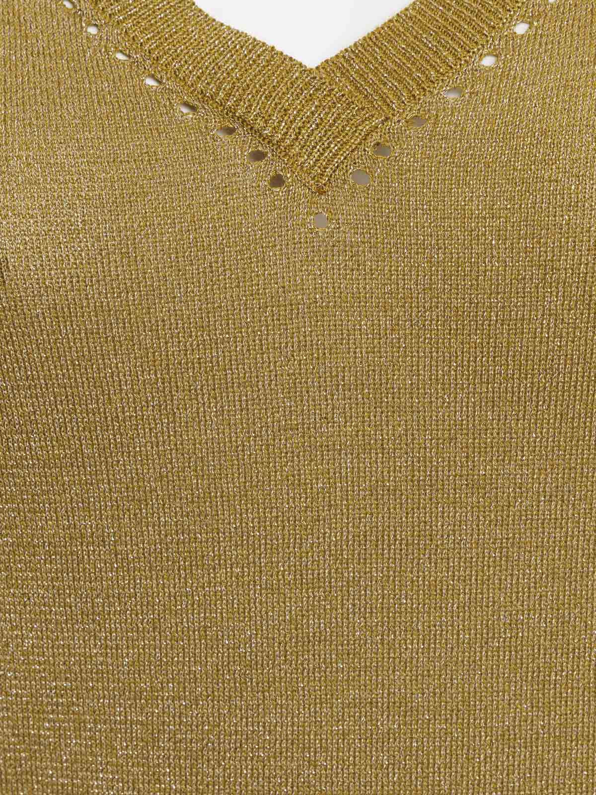 Pull manches courtes femme grande taille