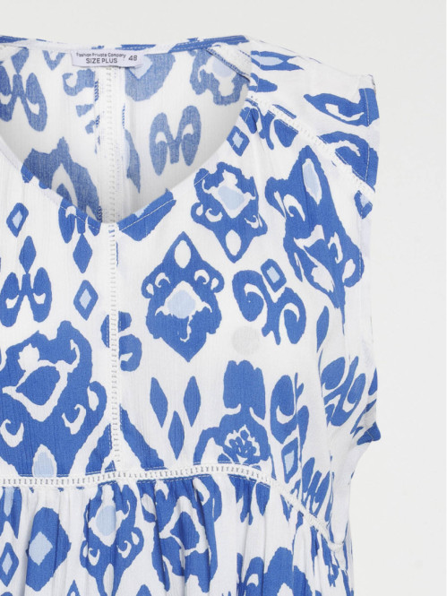 Blouse imprimée grande...