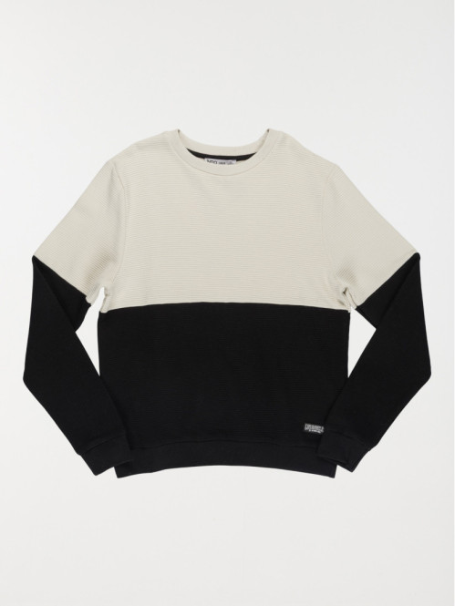Sweat bicolore garçon (XXS-M)