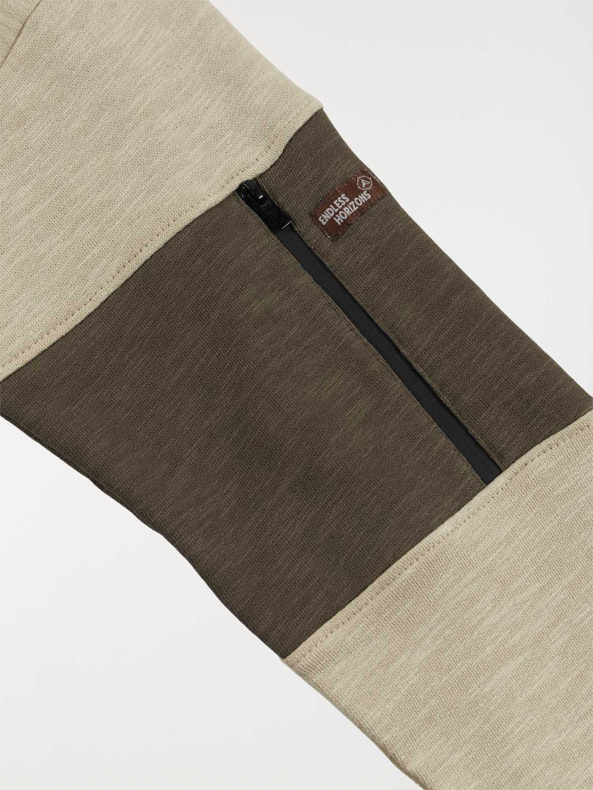 Sweat bicolore col rond garçon (XXS-M)