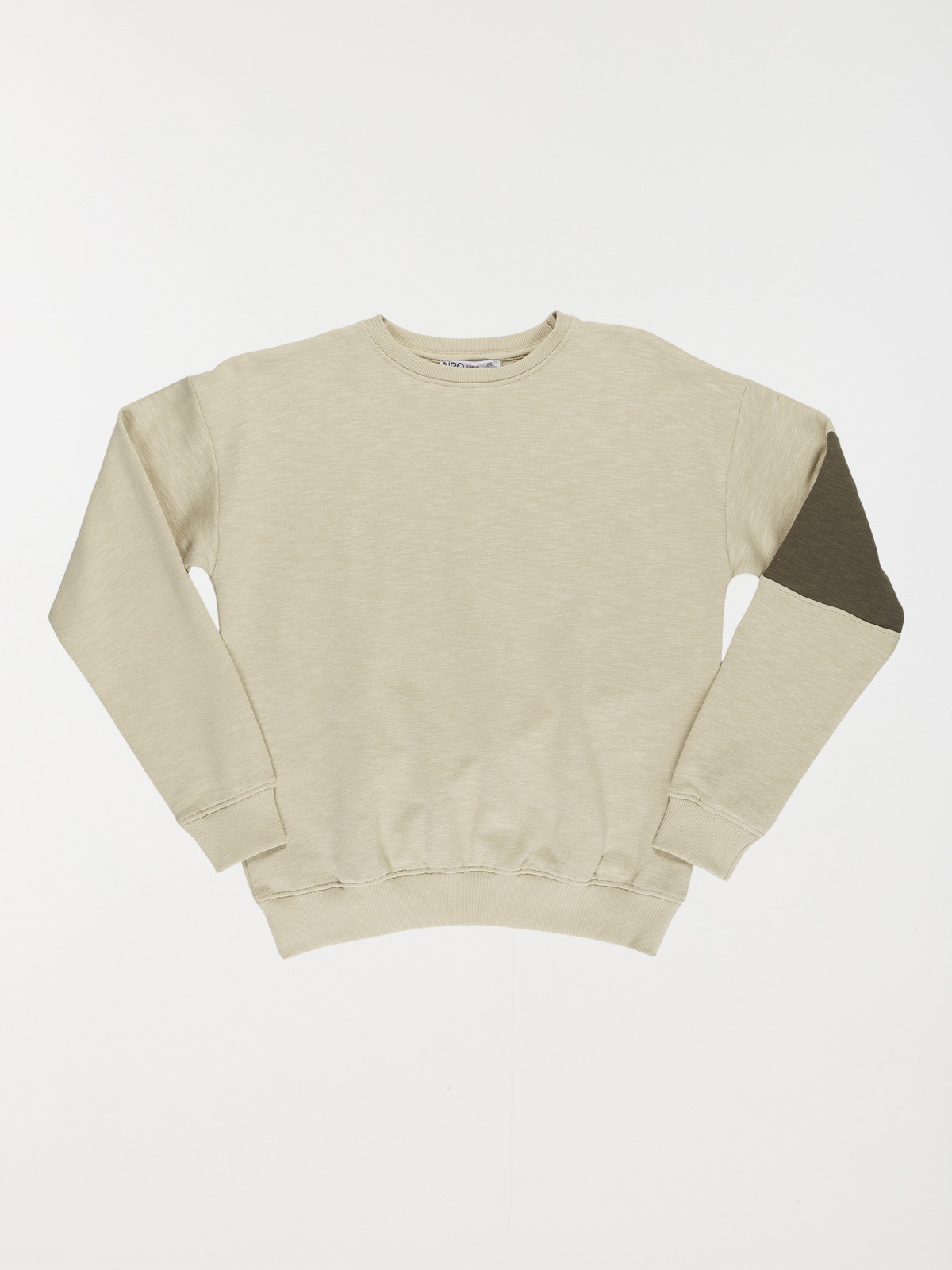 Sweat bicolore col rond garçon (XXS-M)