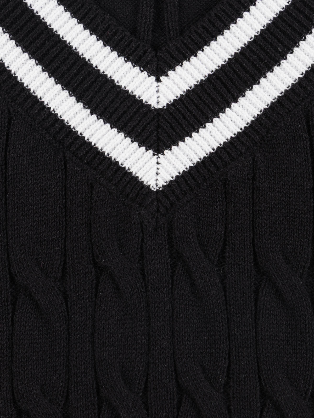 Pull col V fille (XXS-M)