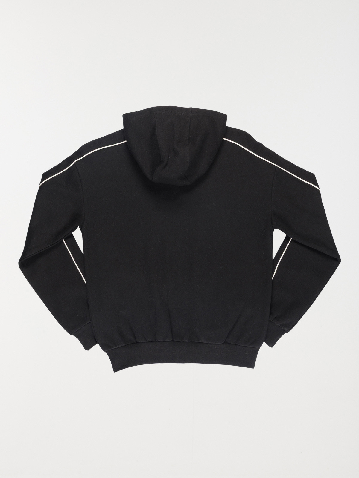 Sweat zippé capuche noir garçon (XXS-M)