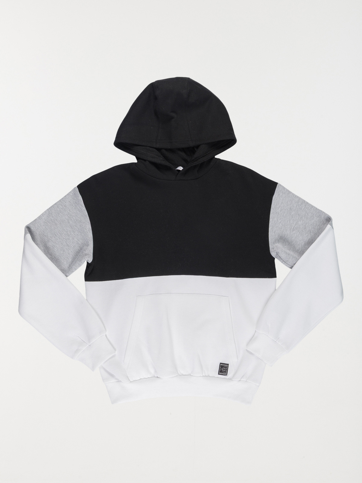 Sweat capuche tricolore garçon (XXS-M)