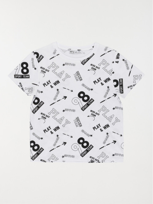 T-shirt soccer team garçon (3-12A)