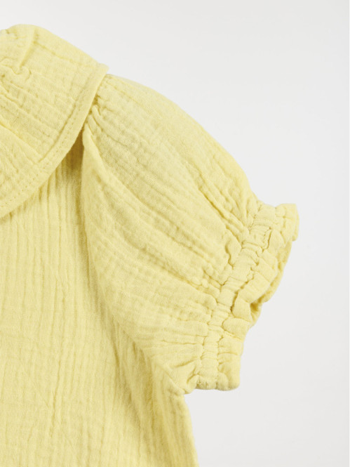 Chemisier gaze de coton...