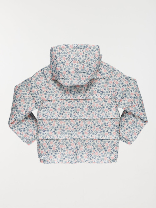 Doudoune fleurie fille (3-12A)