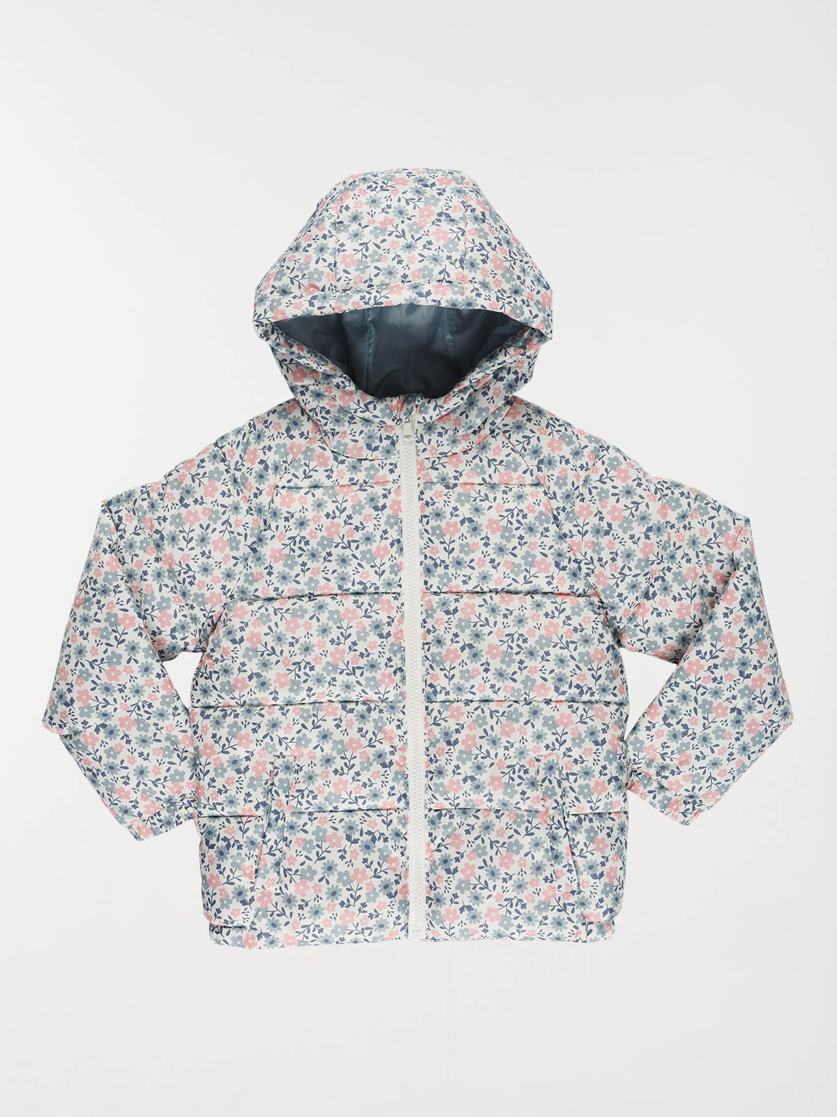 Doudoune fleurie fille (3-12A)