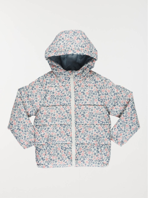 Doudoune fleurie fille (3-12A)