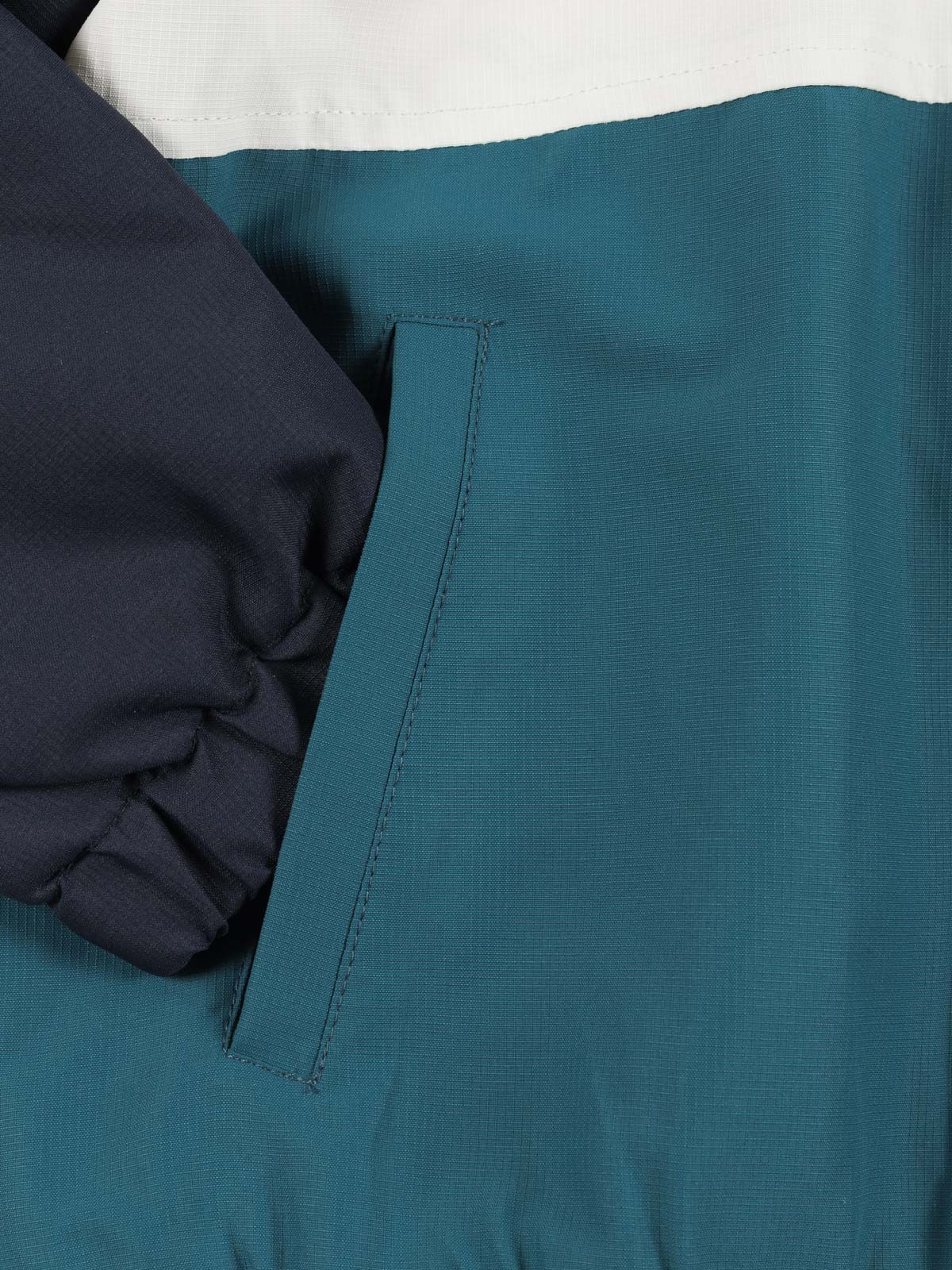 Blouson capuche tricolore garçon (3-12A) Blouson capuche tricolore garçon (3-12A)