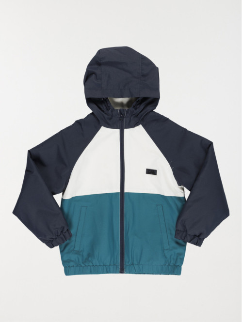 Blouson capuche tricolore...