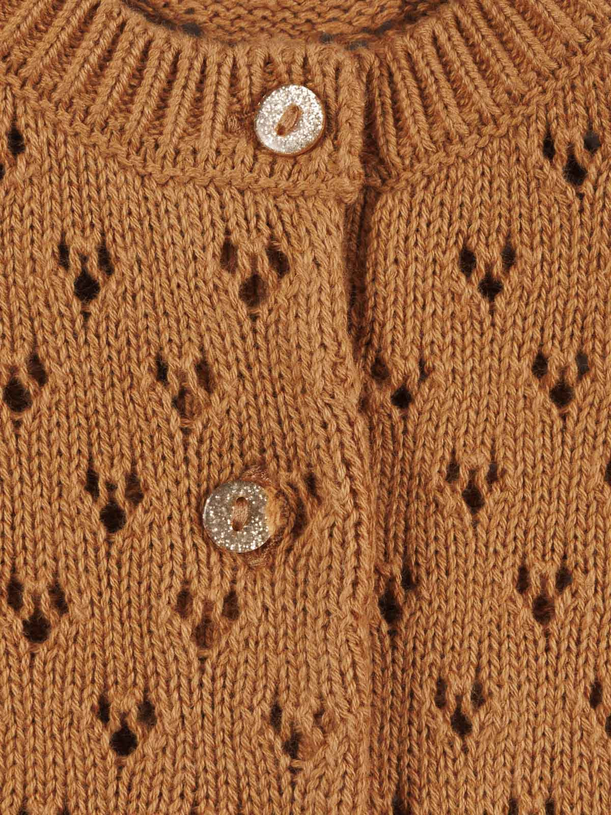 Gilet ajouré fille (3-36M) Gilet ajouré fille (3-36M)