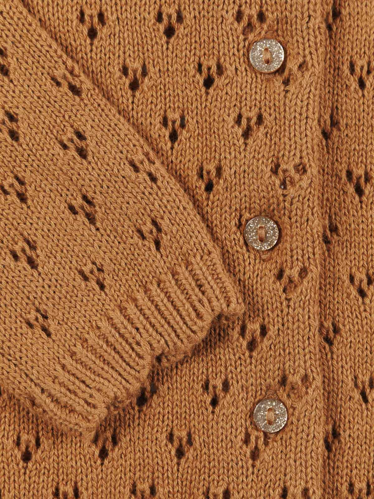 Gilet ajouré fille (3-36M) Gilet ajouré fille (3-36M)