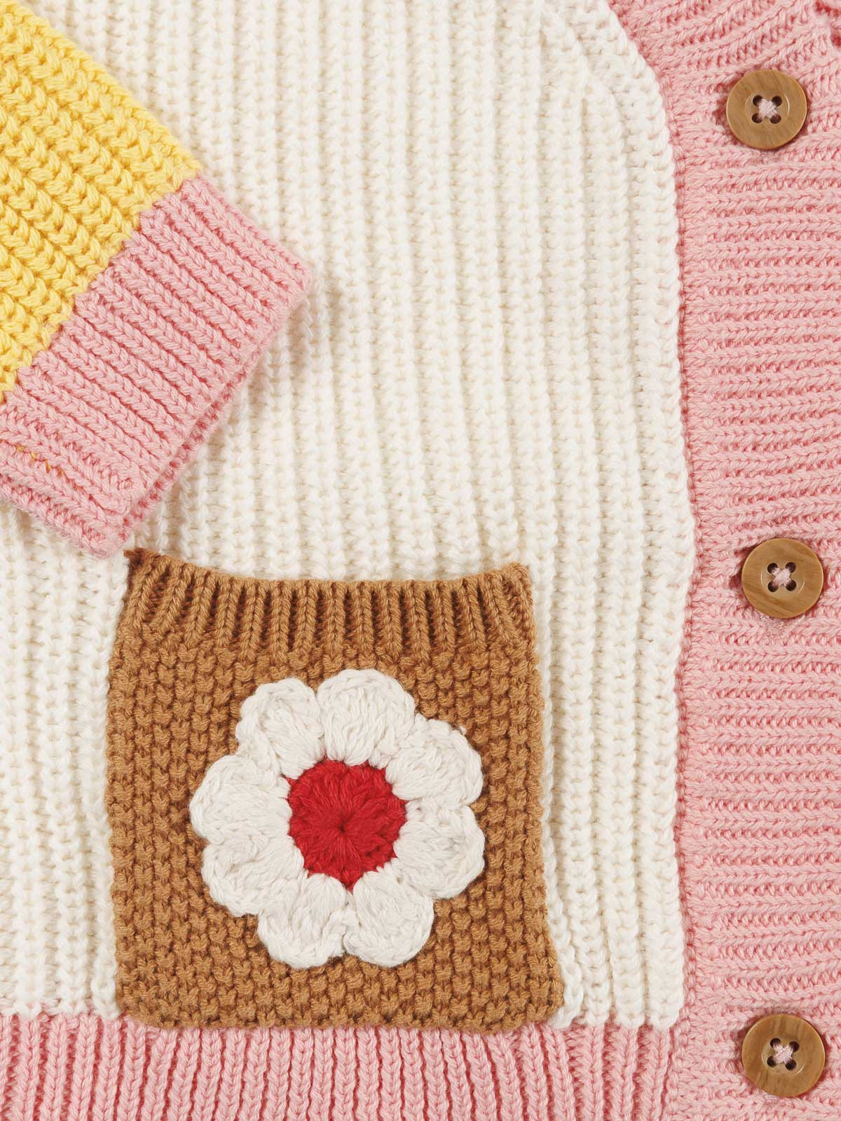 Gilet 100% coton fille (3-36M) Gilet 100% coton fille (3-36M)