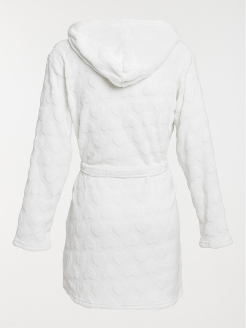 Robe de chambre écru femme...