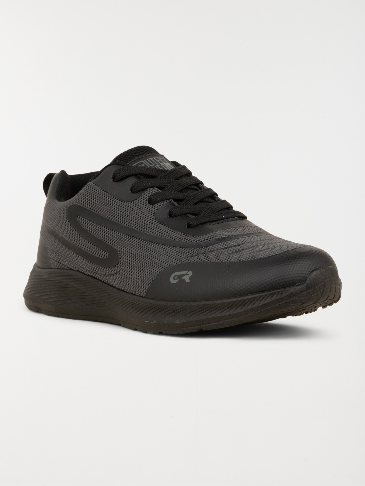 Baskets à lacets noires homme (40-46)
