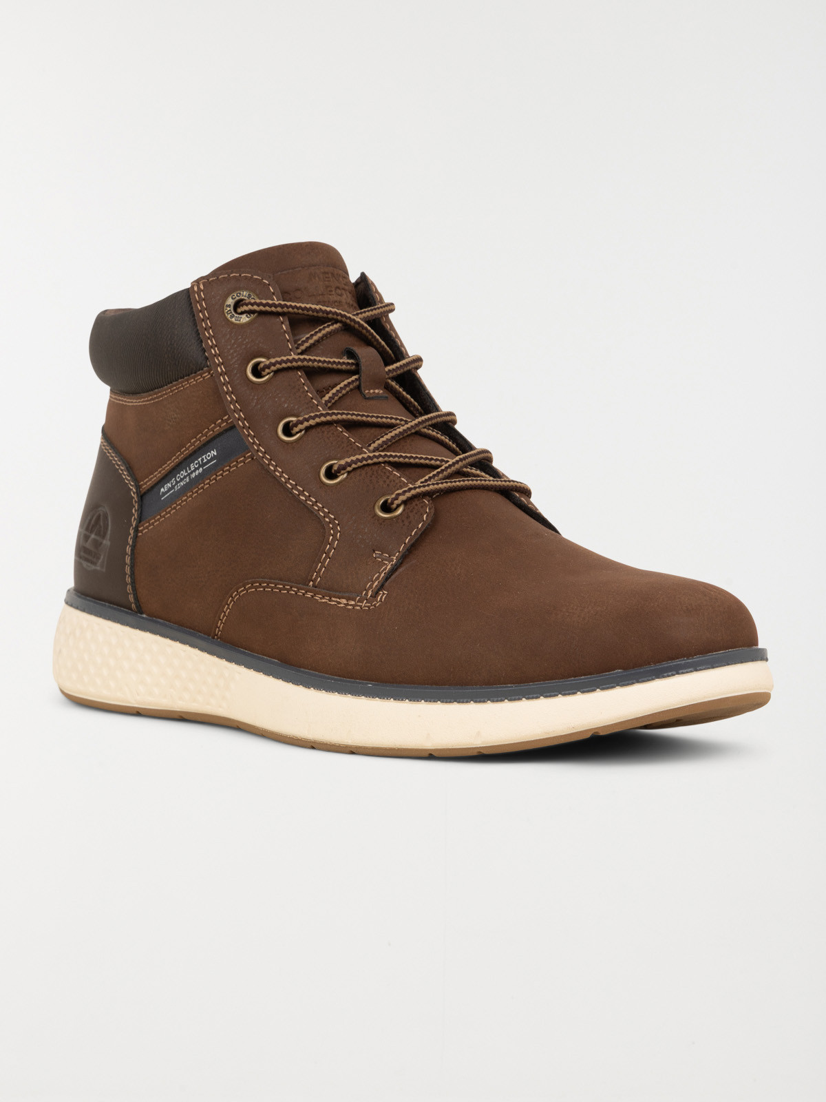Boots lacets homme marron (40-46) Boots lacets homme marron (40-46)