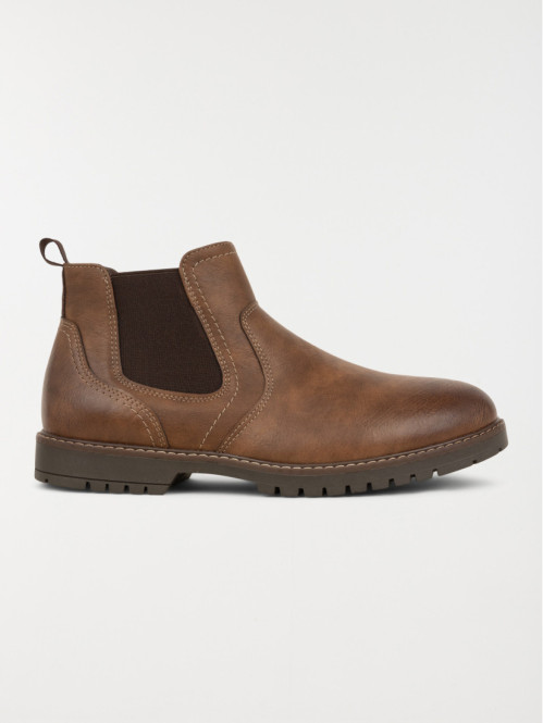 Bottines marrons homme (40-45)