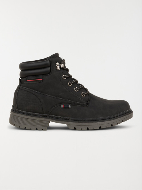Boots coloris noires homme (40-46)